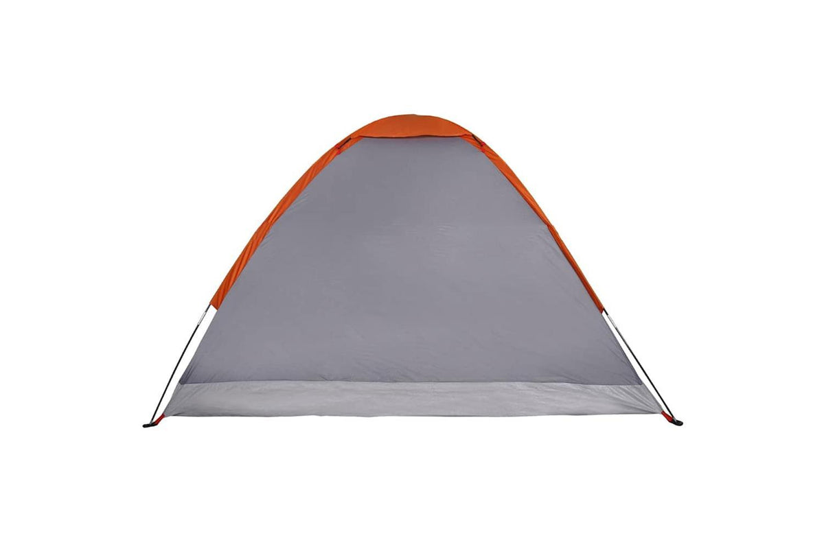 Vidaxl Camping Tent Dome 4-person Grey And Orange Waterproof-10