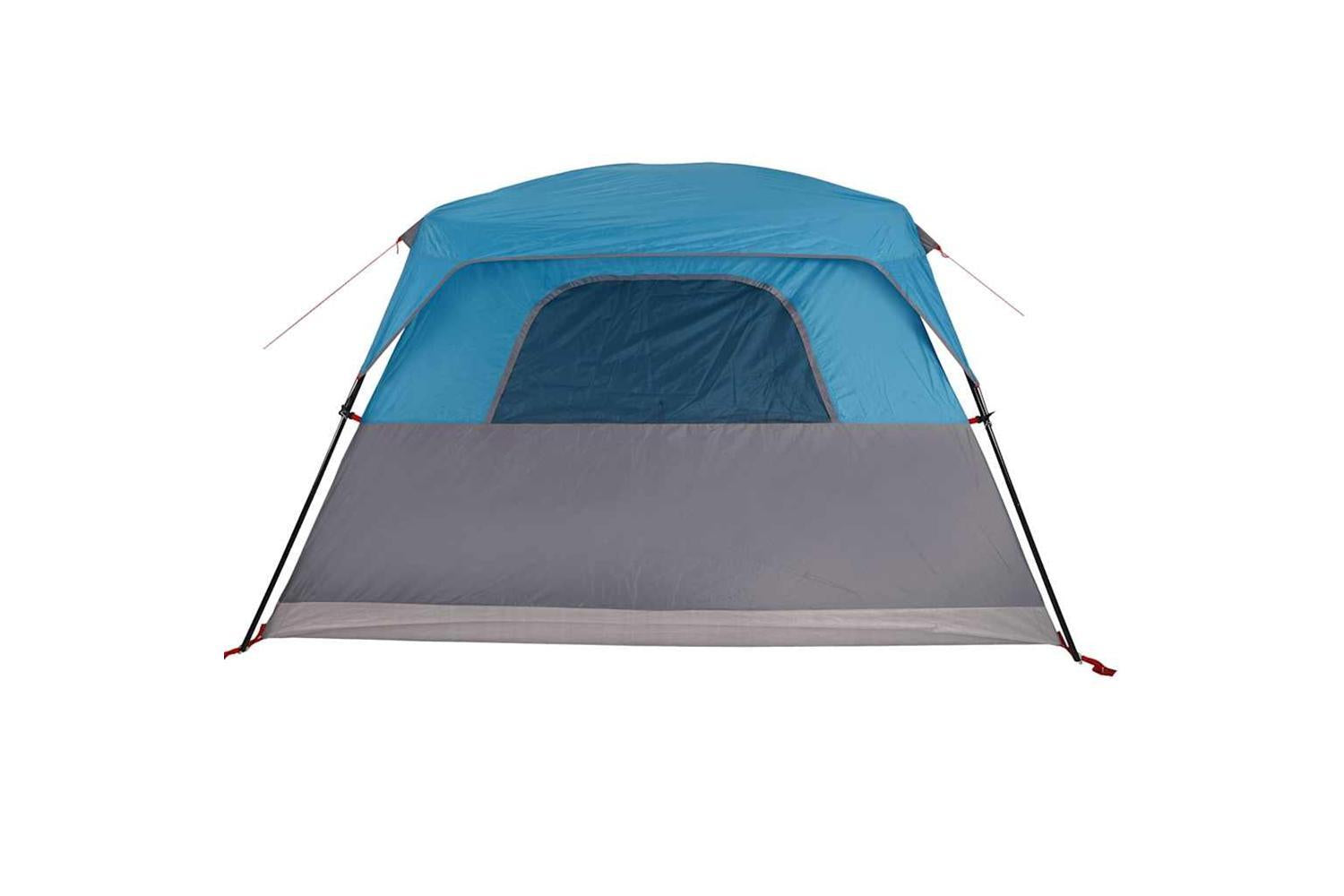 Vidaxl Family Tent Cabin 6-person Blue Waterproof-9