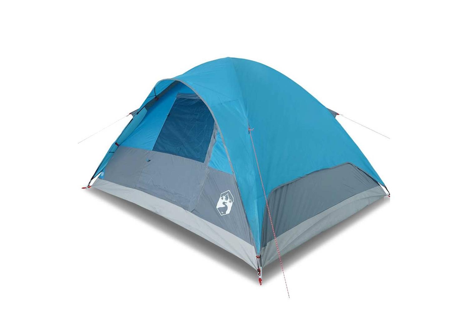 Vidaxl Family Tent Dome 6-person Blue Waterproof-2