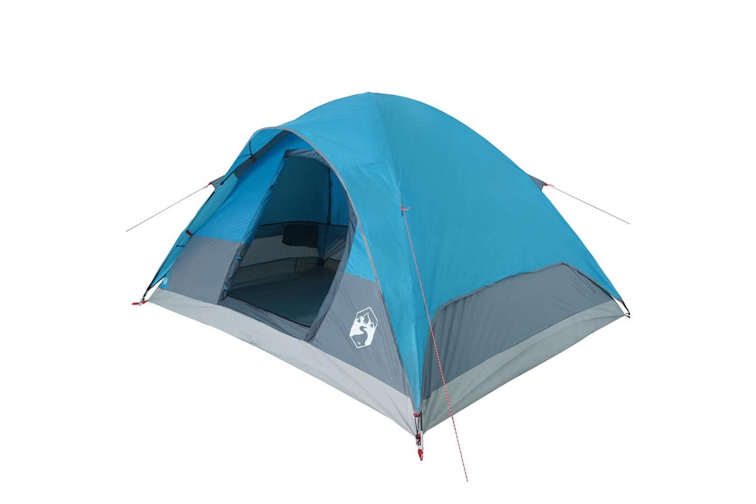 Vidaxl Family Tent Dome 6-person Blue Waterproof-5