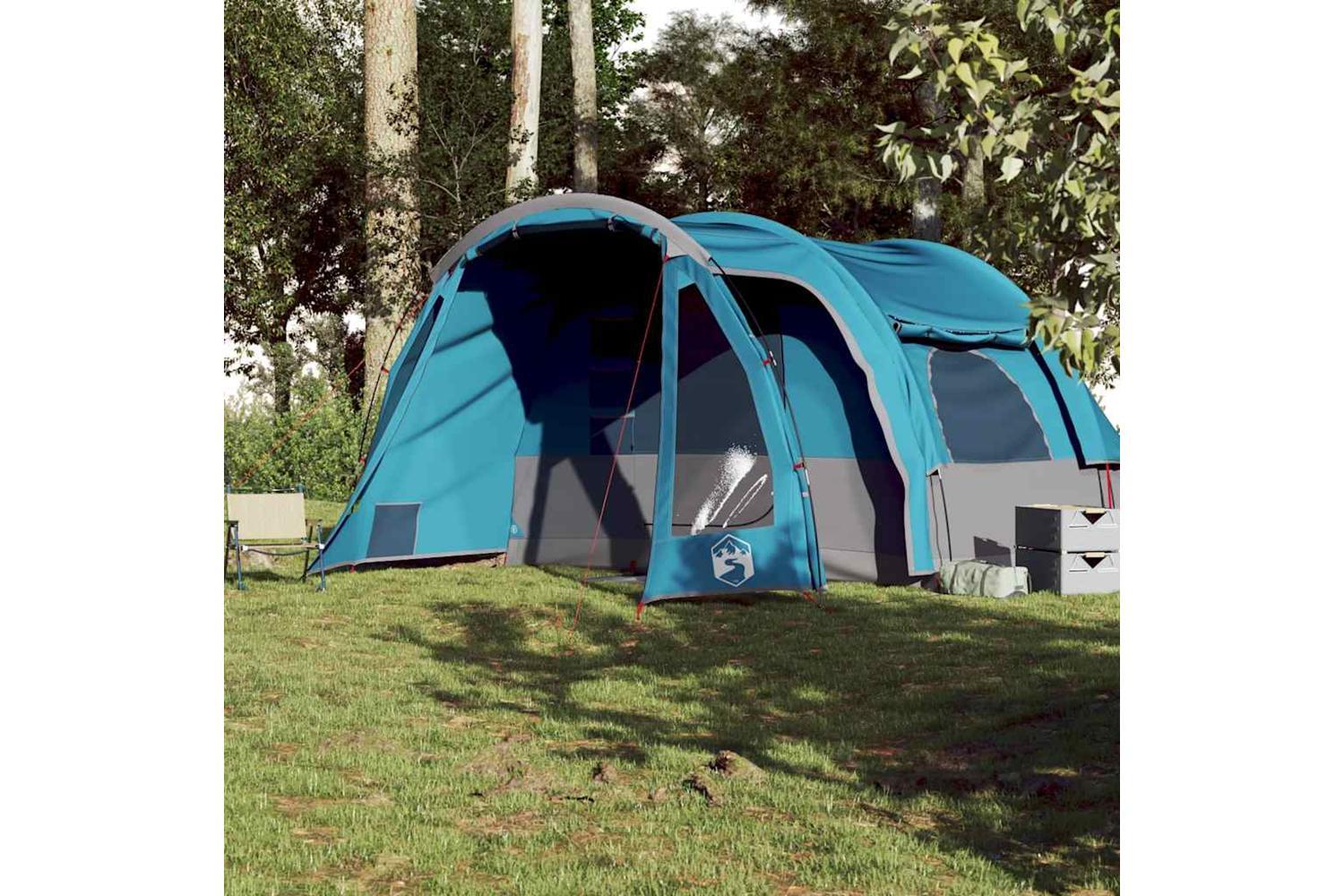 Vidaxl Family Tent 6-person Blue Waterproof-4