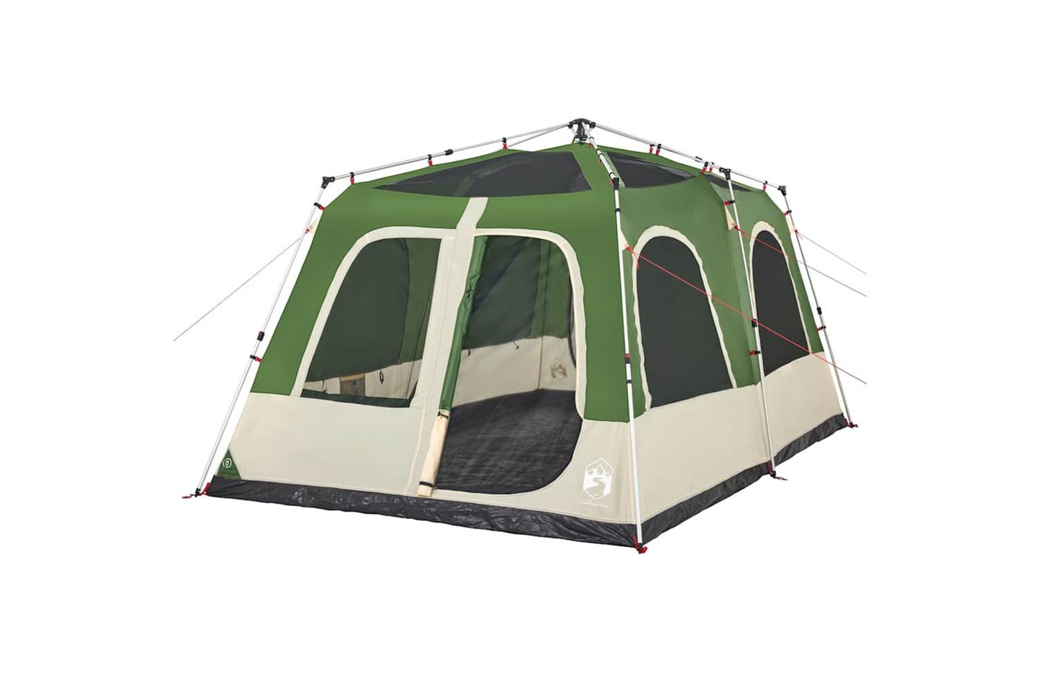 Vidaxl Family Tent Dome 8-person Green Quick Release-4