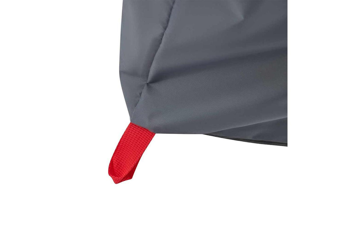 Vidaxl Privacy Tent Grey And Orange Pop-up Waterproof-9