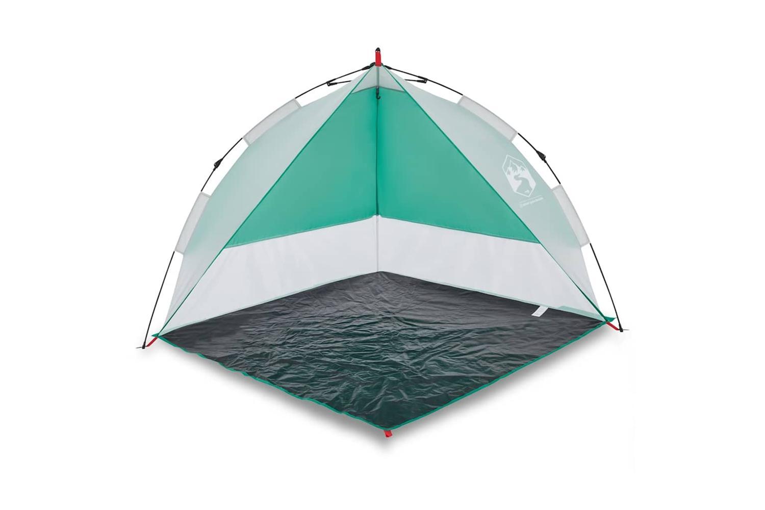 Vidaxl Beach Tent Sea Green Quick Release Waterproof-2