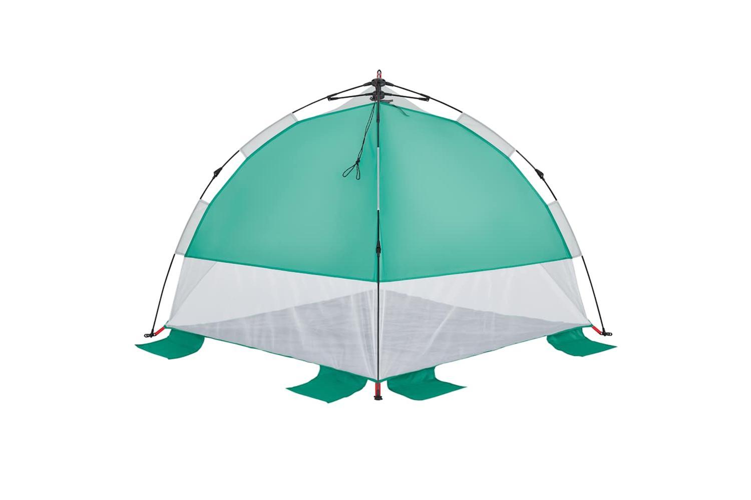 Vidaxl Beach Tent Sea Green Quick Release Waterproof-6