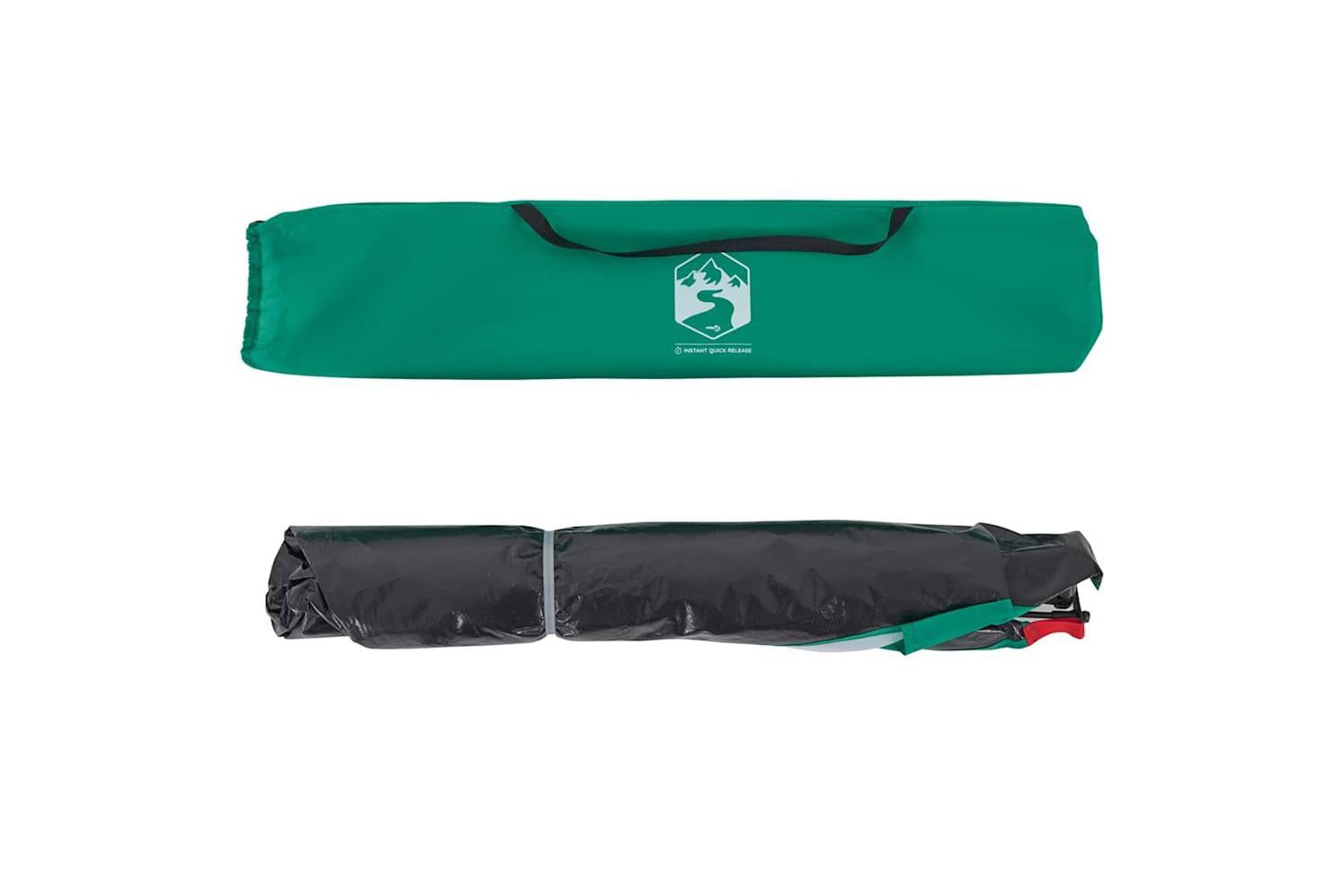 Vidaxl Beach Tent Sea Green Quick Release Waterproof-9