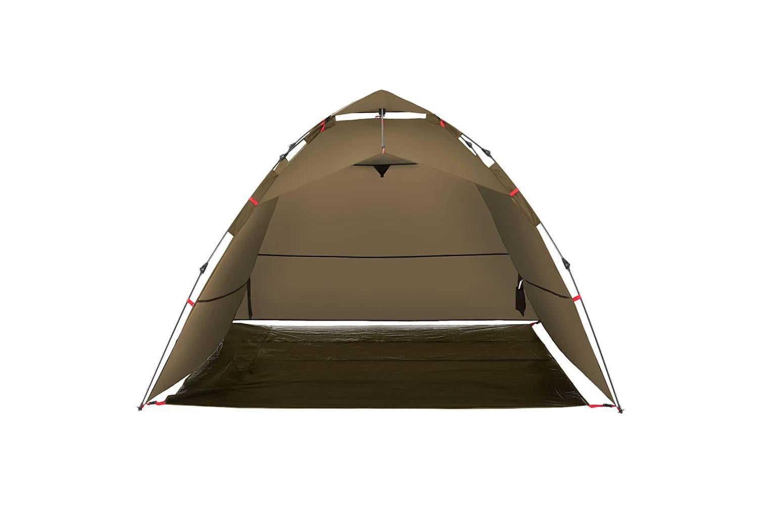Vidaxl Fishing Tent 4-person Olive Green Quick Release-6