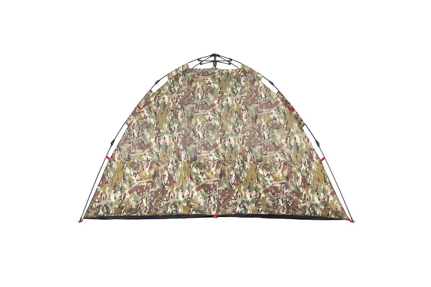 Vidaxl Fishing Tent 4-person Camouflage Quick Release-7