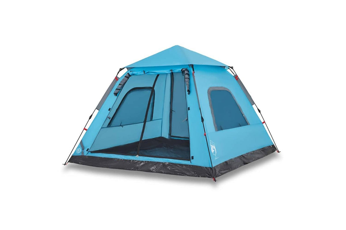 Vidaxl Camping Tent Dome 5-person Blue Quick Release-2