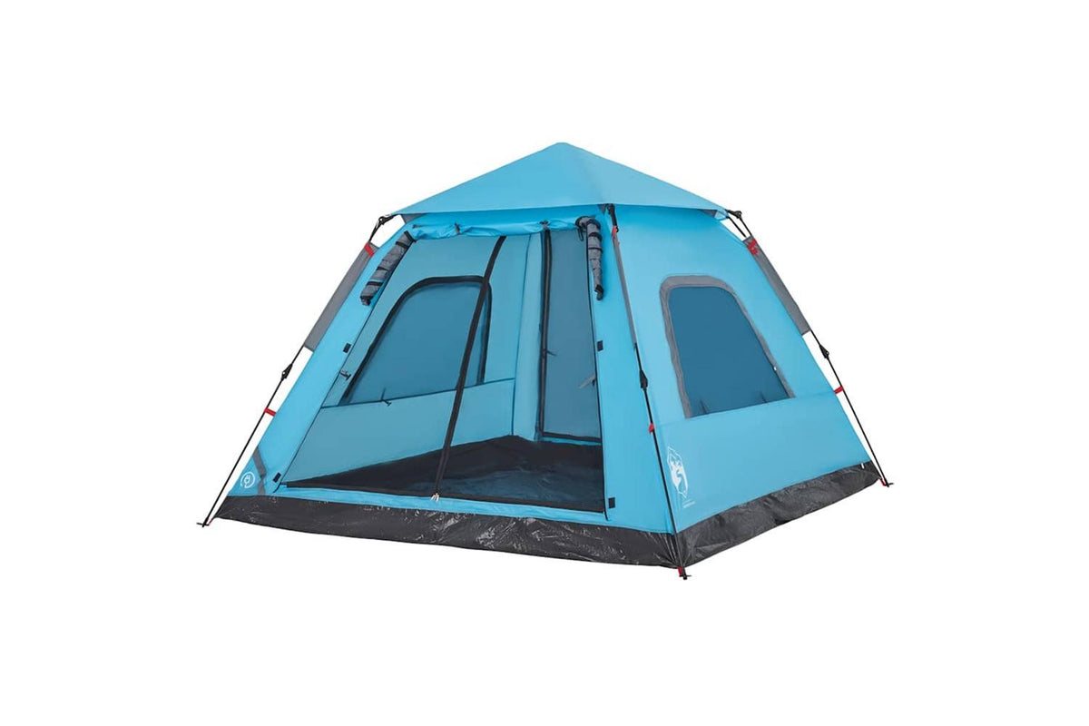 Vidaxl Camping Tent Dome 5-person Blue Quick Release-4