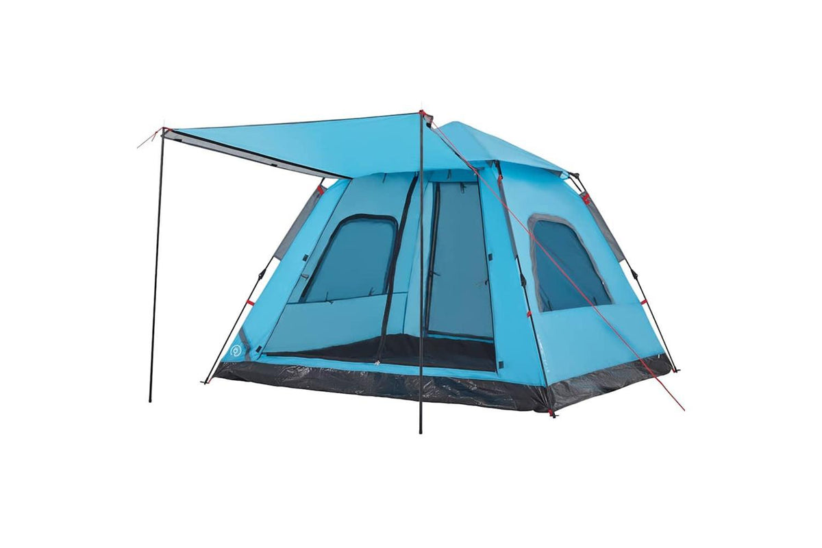 Vidaxl Camping Tent Dome 5-person Blue Quick Release-7