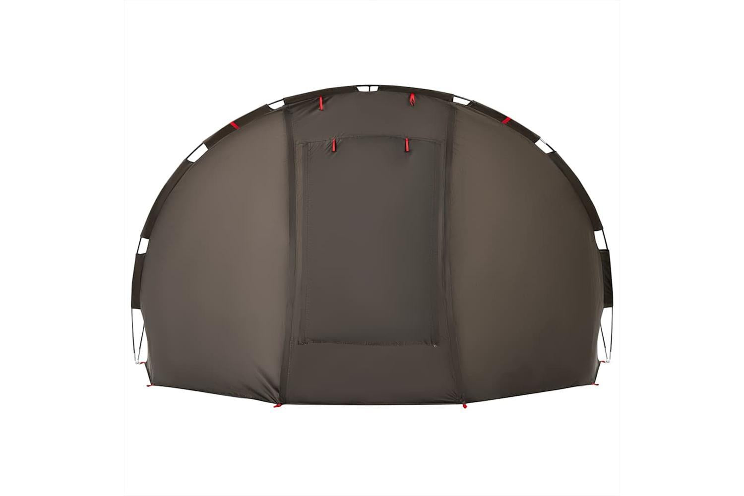 Vidaxl Fishing Tent 5-person Brown Waterproof-8