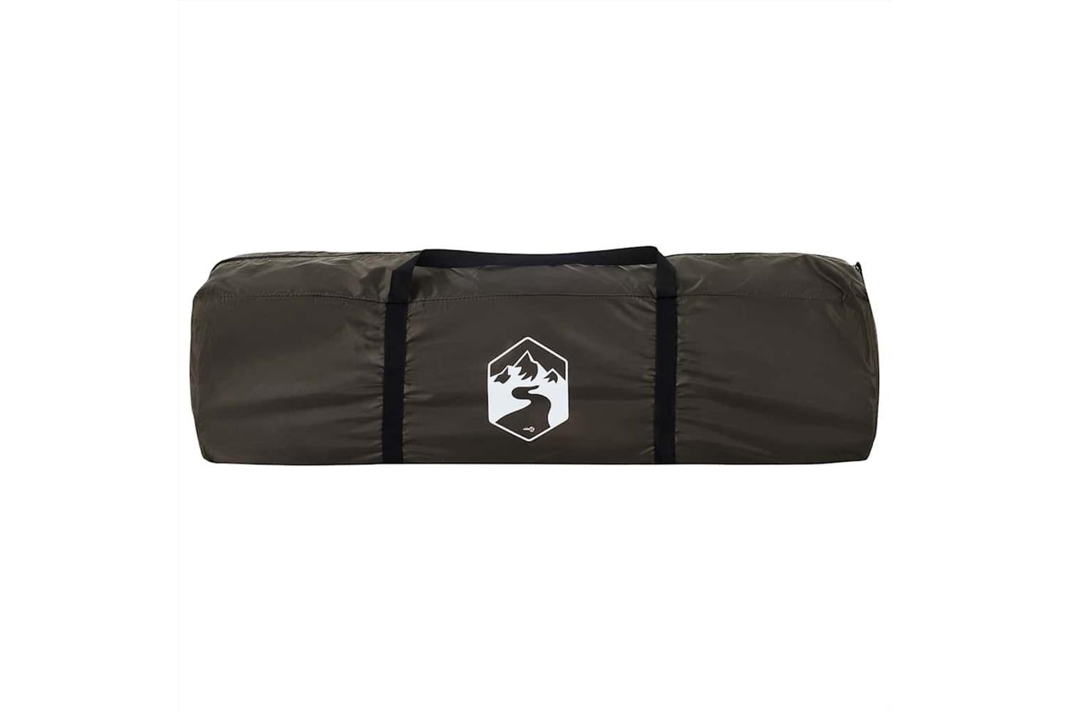 Vidaxl Fishing Tent 5-person Brown Waterproof-9
