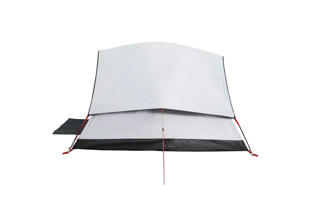 Vidaxl Camping Tent Dome 2-person White Blackout Fabric Waterproof-9