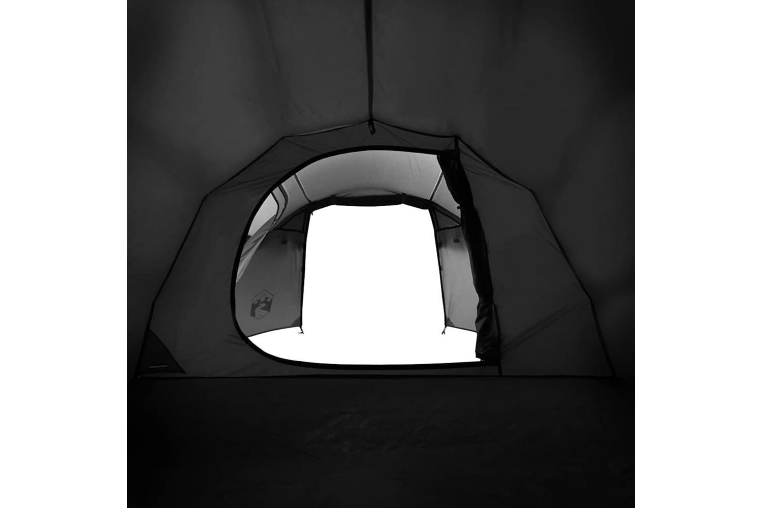 Vidaxl Camping Tent Tunnel 3-person White Blackout Fabric Waterproof-10