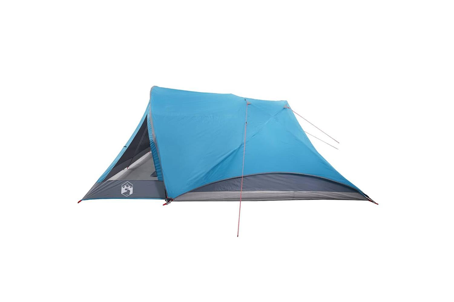 Vidaxl Family Tent Cabin 6-person Blue Waterproof-9