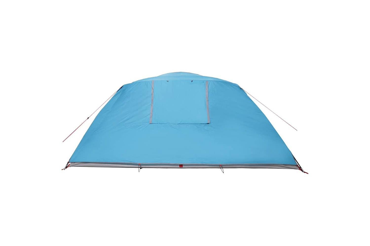 Vidaxl Family Tent Cabin 6-person Blue Waterproof-10