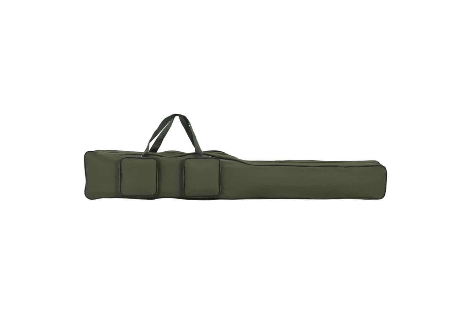 Vidaxl Fishing Rod Bag Dark Green 150 Cm Oxford Fabric