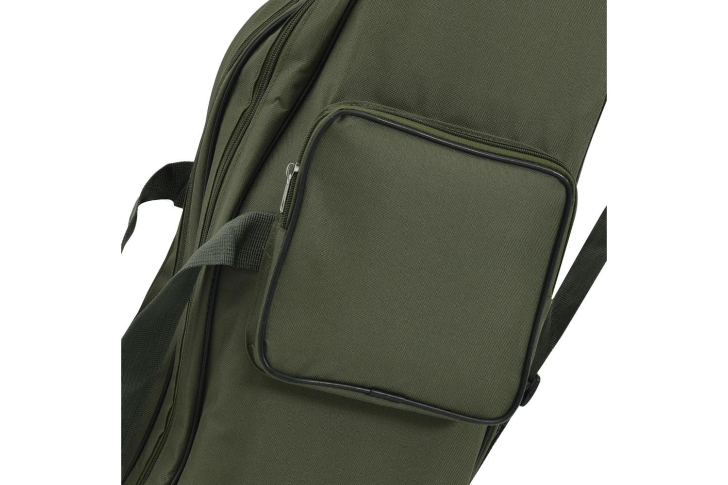 Vidaxl Fishing Rod Bag Dark Green 150 Cm Oxford Fabric-4