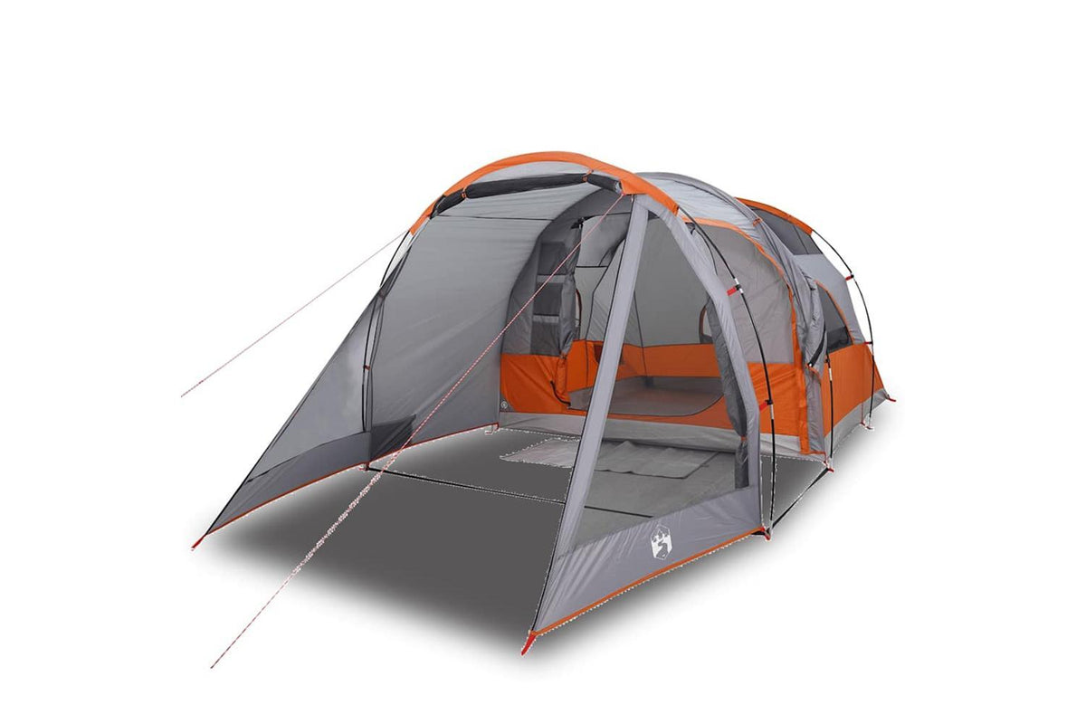 Vidaxl Camping Tent Tunnel 4-person Grey Waterproof-2