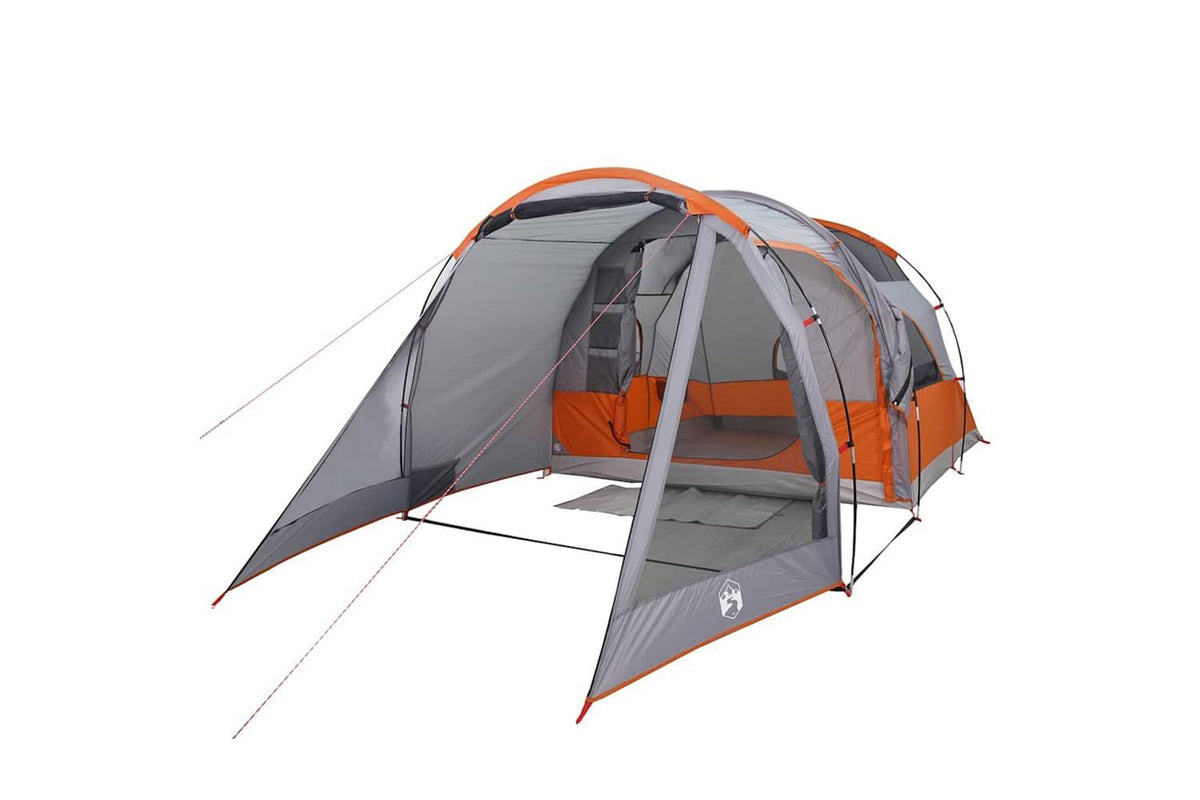 Vidaxl Camping Tent Tunnel 4-person Grey Waterproof-3