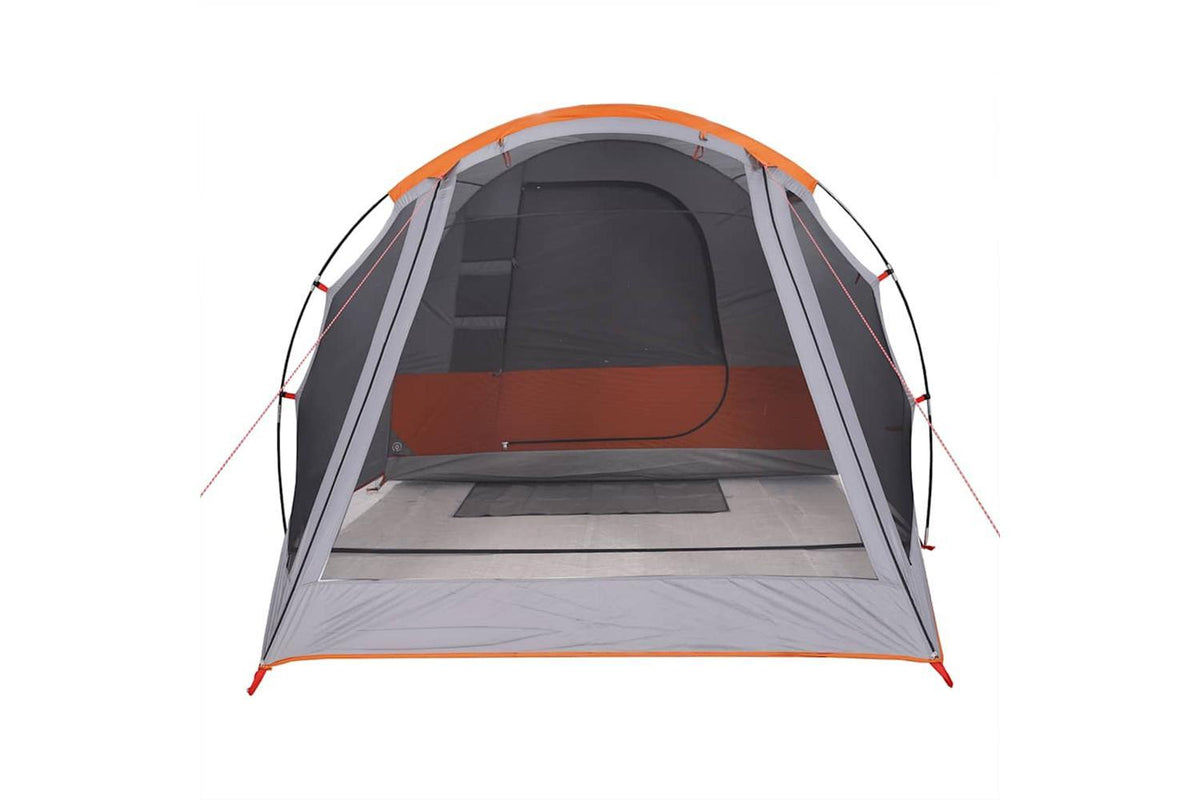 Vidaxl Camping Tent Tunnel 4-person Grey Waterproof-6