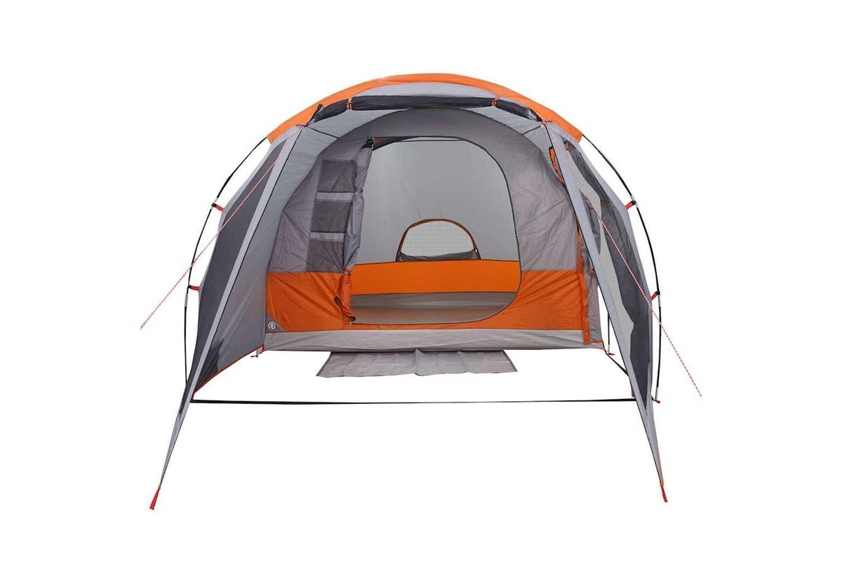 Vidaxl Camping Tent Tunnel 4-person Grey Waterproof-7