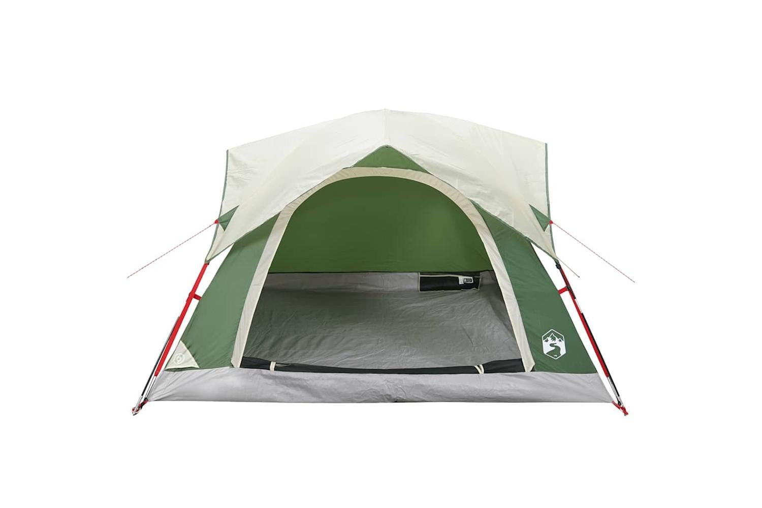Vidaxl Camping Tent Cabin 4-person Green Waterproof-6