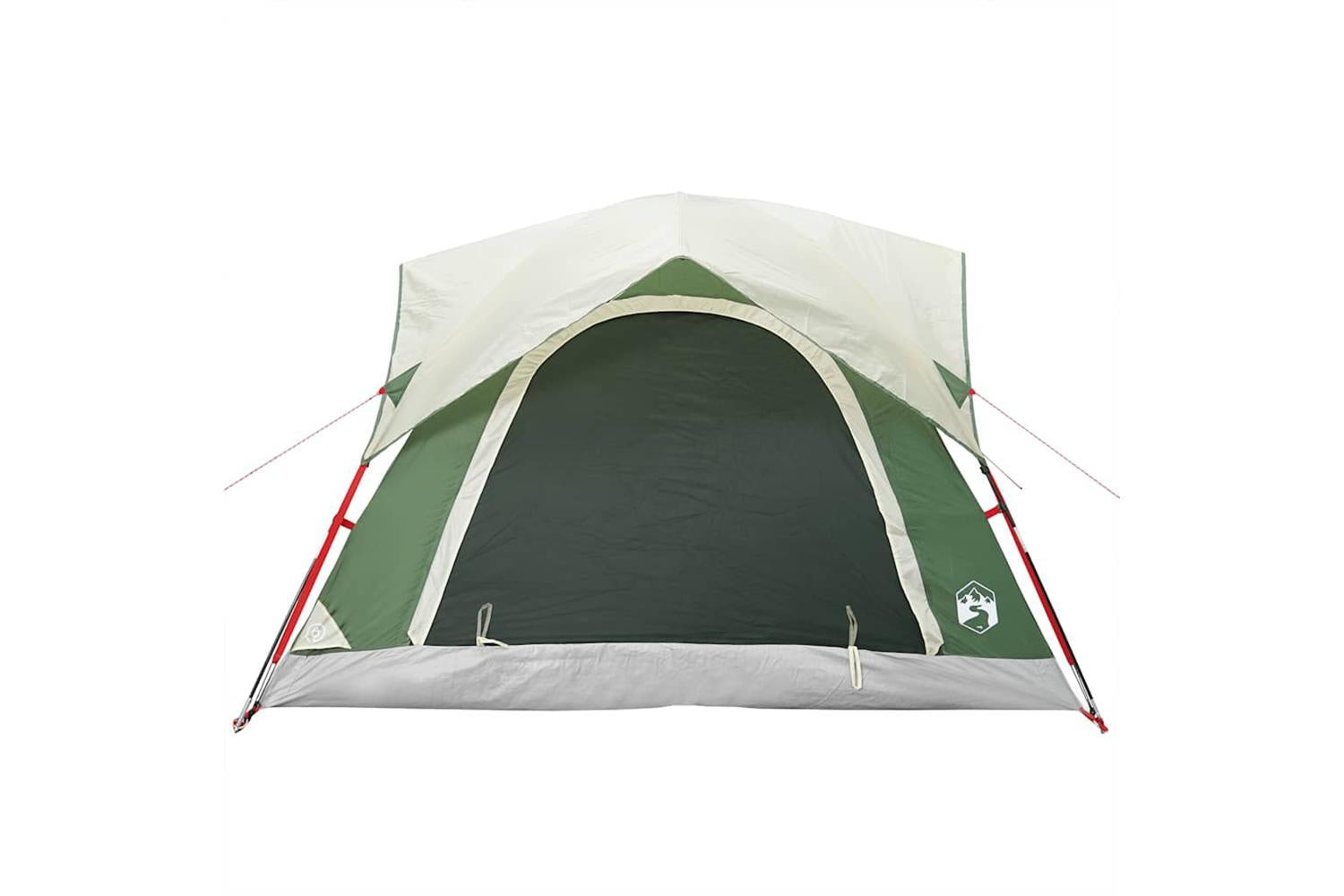 Vidaxl Camping Tent Cabin 4-person Green Waterproof-7