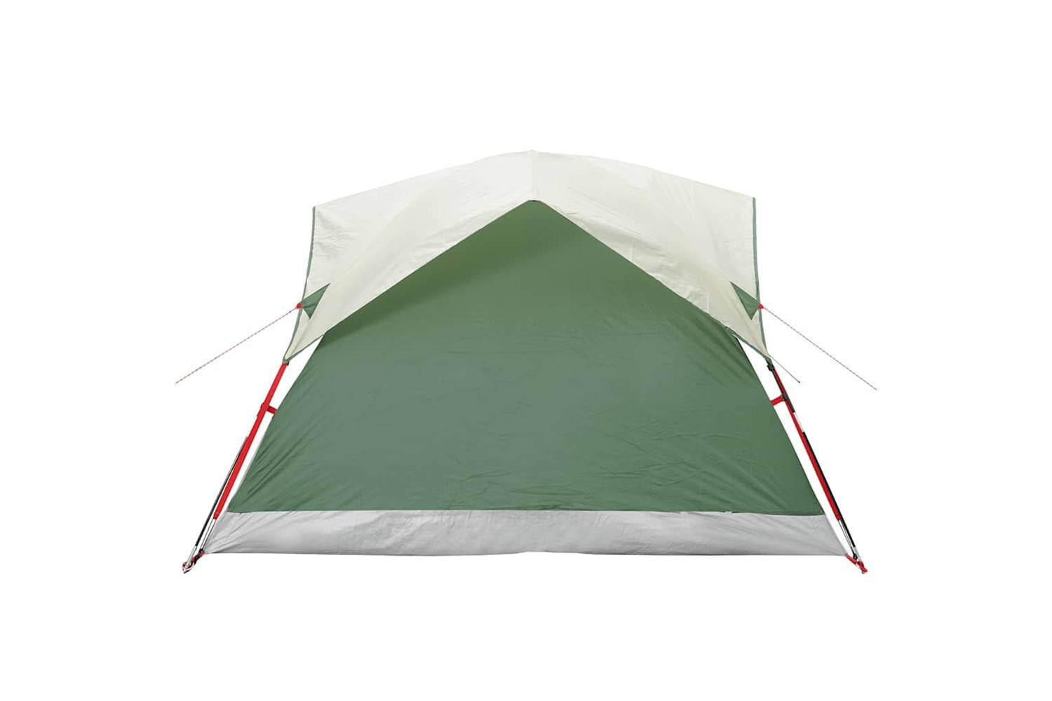 Vidaxl Camping Tent Cabin 4-person Green Waterproof-8