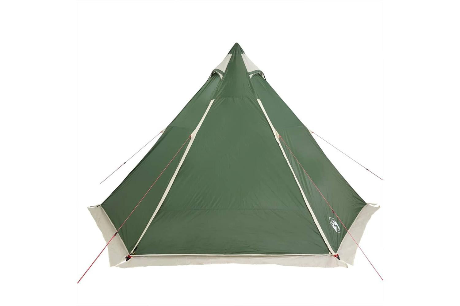 Vidaxl Family Tent Tipi 6-person Green Waterproof-6