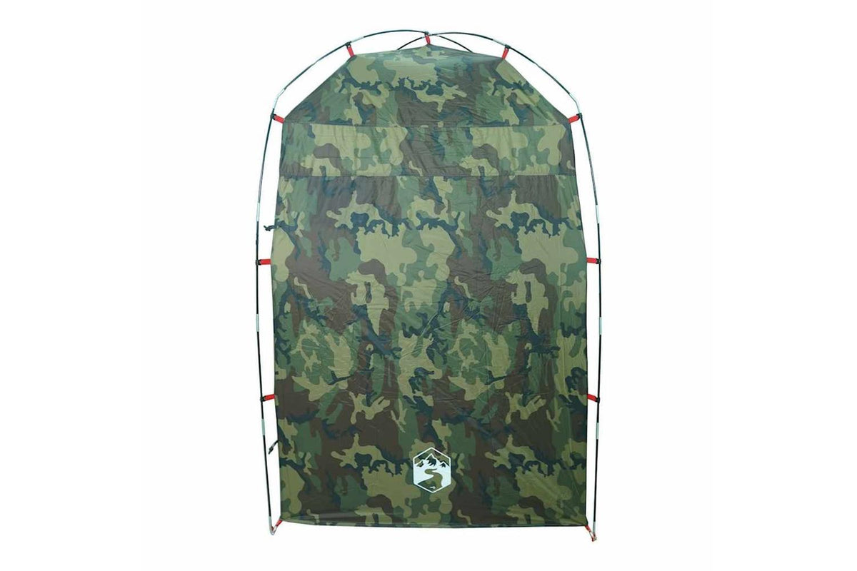 Vidaxl Shower Tent Camouflage Waterproof-8