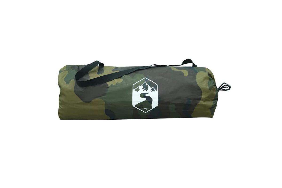 Vidaxl Shower Tent Camouflage Waterproof-10