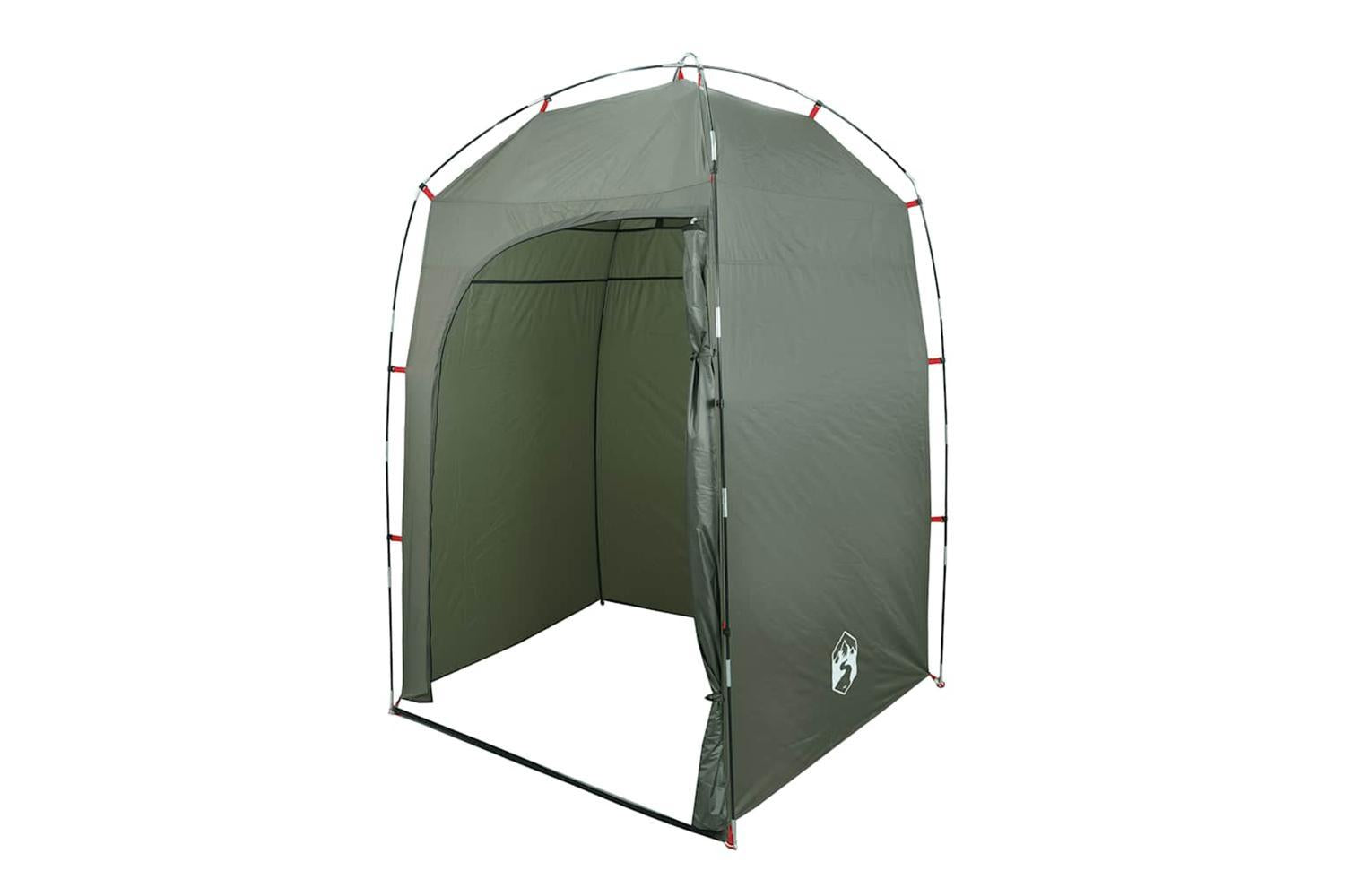 Vidaxl Shower Tent Olive Green Waterproof-5