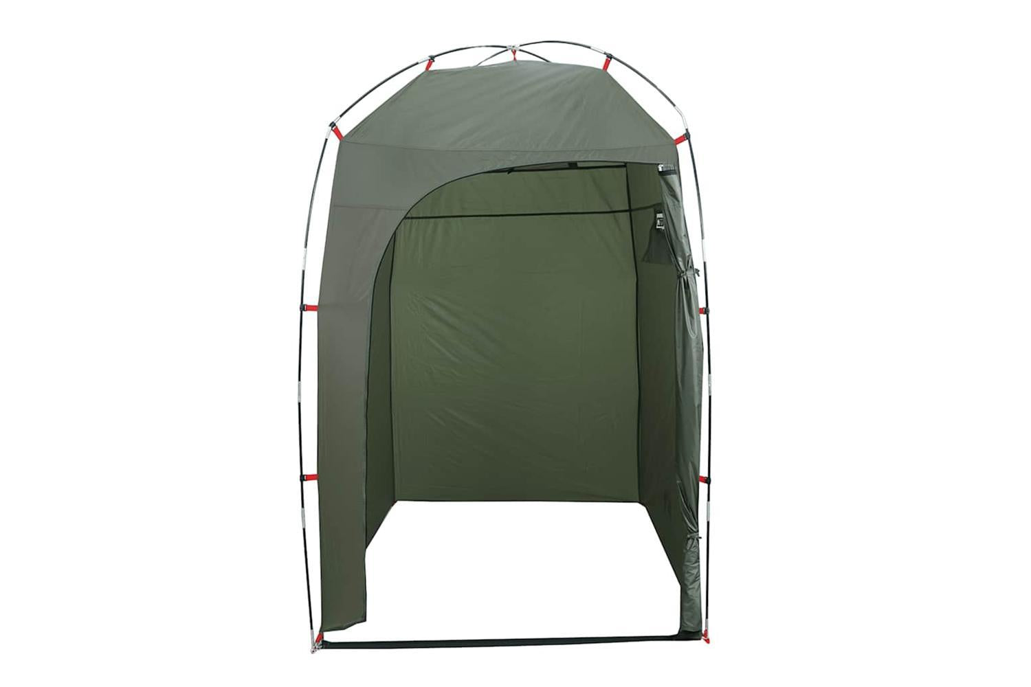 Vidaxl Shower Tent Olive Green Waterproof-6