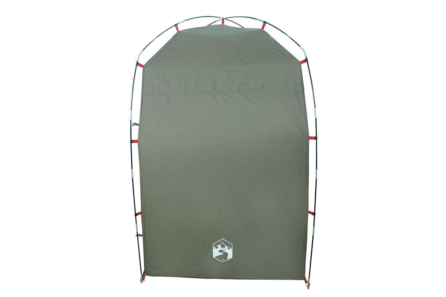 Vidaxl Shower Tent Olive Green Waterproof-8