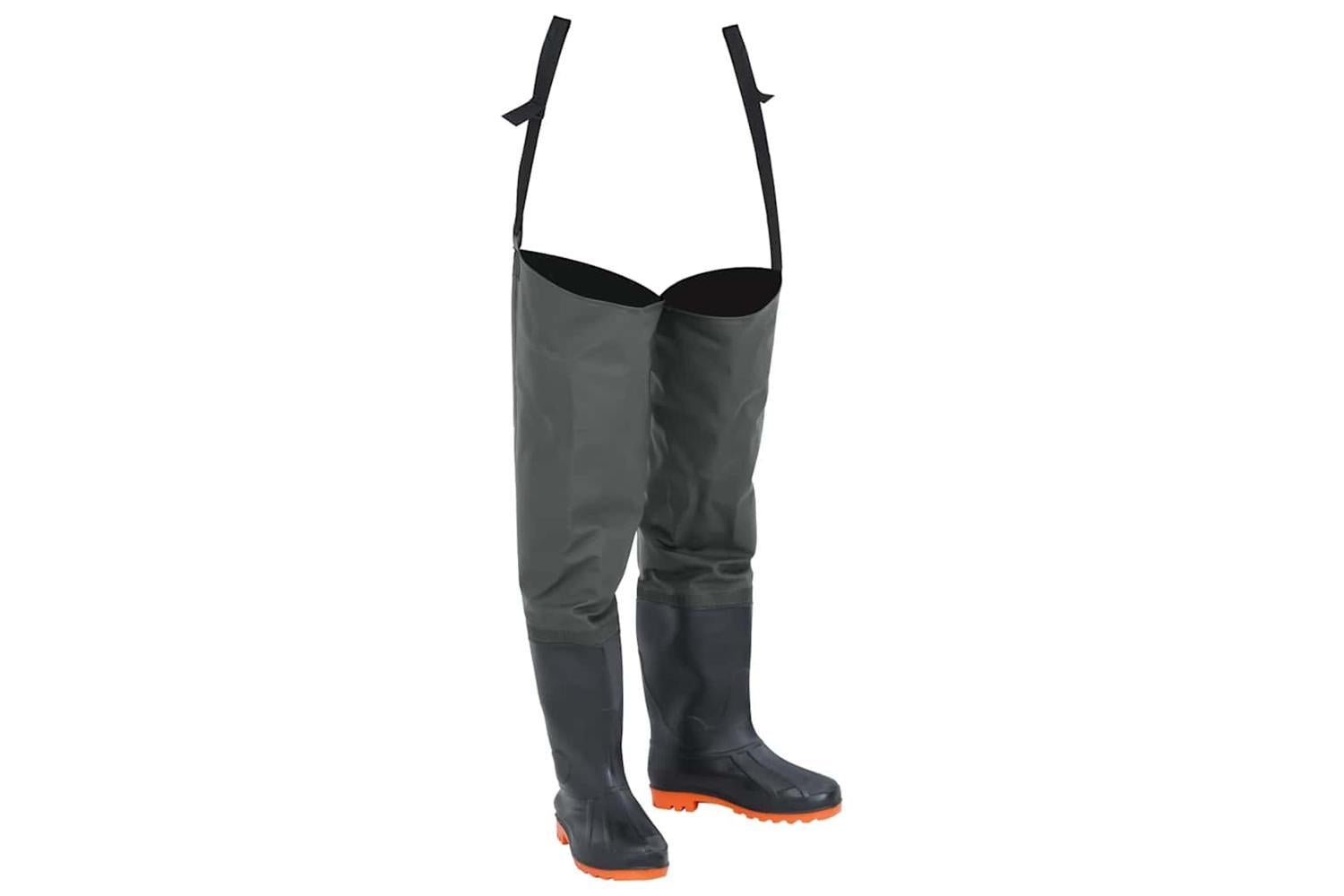 Vidaxl Hip Waders Dark Green Size 41