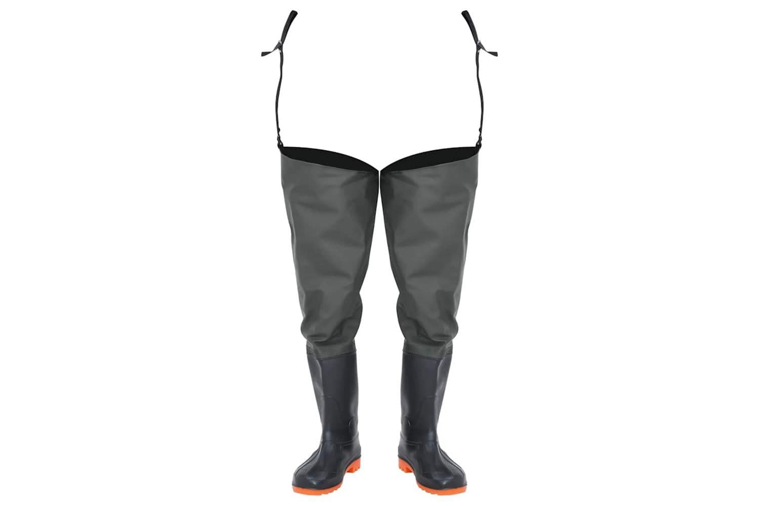 Vidaxl Hip Waders Dark Green Size 41-2