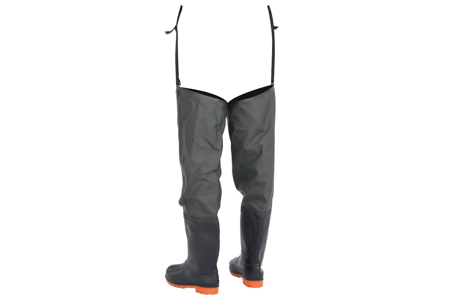 Vidaxl Hip Waders Dark Green Size 41-4