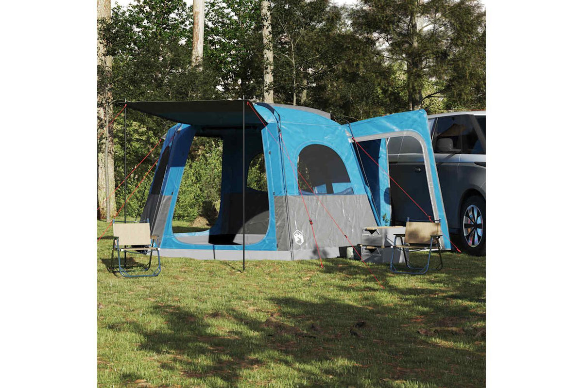Vidaxl Car Tent 4-person Blue Waterproof-4