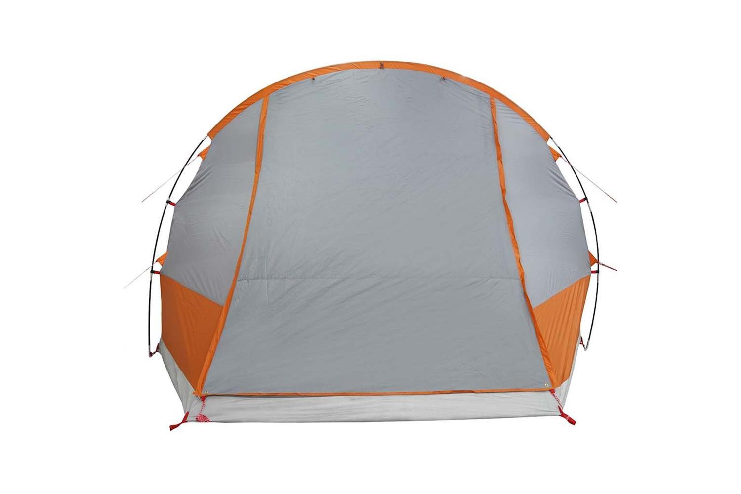 Vidaxl Car Tent 2-person Grey And Orange Waterproof-9