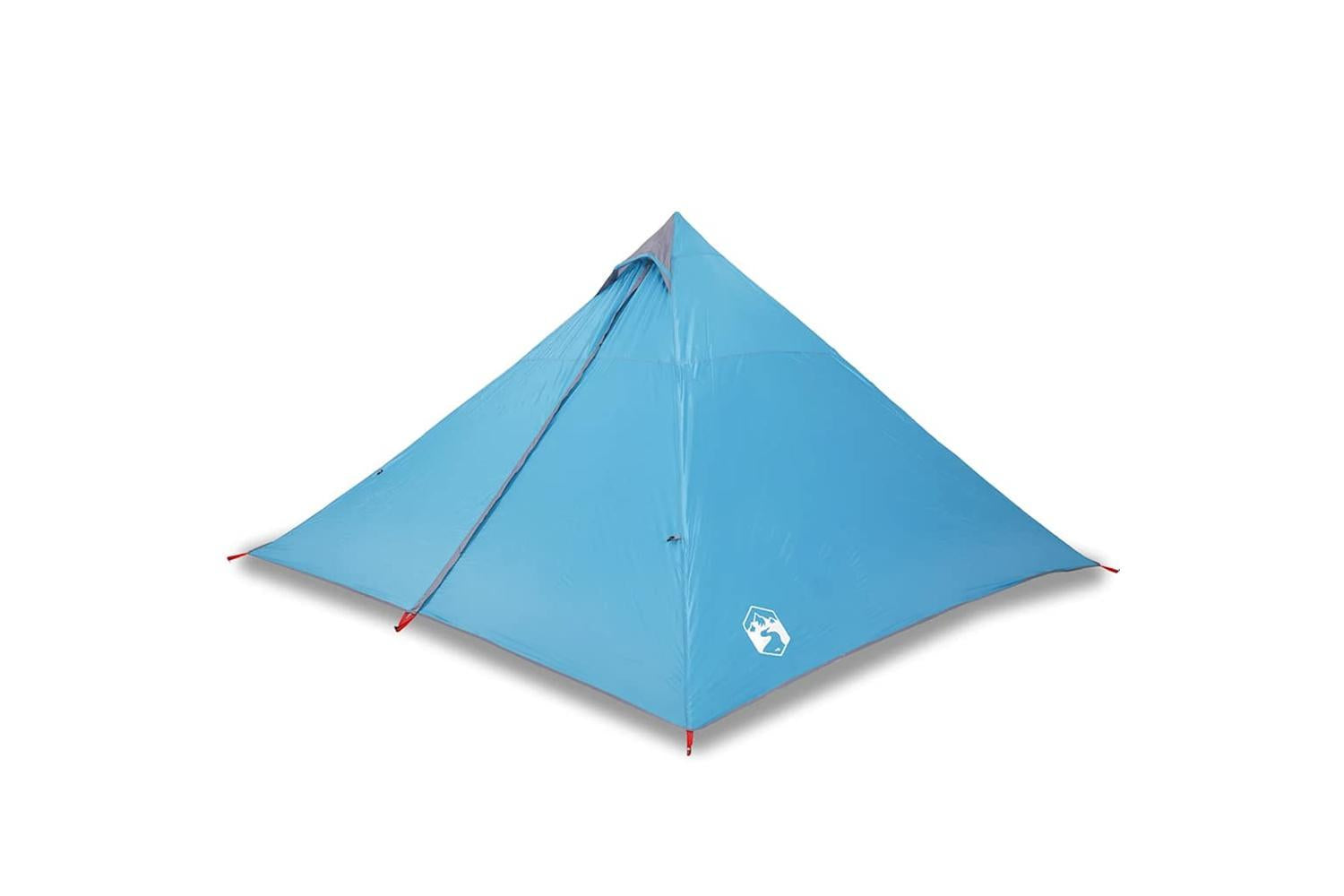 Vidaxl Family Tent Tipi 7-person Blue Waterproof-2