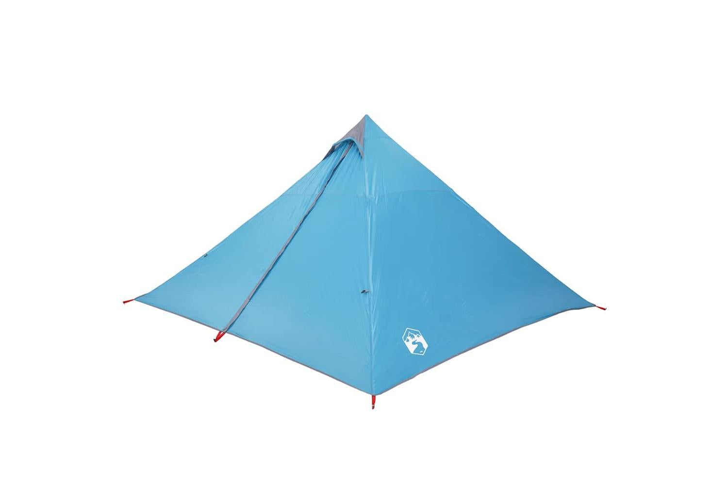 Vidaxl Family Tent Tipi 7-person Blue Waterproof-4