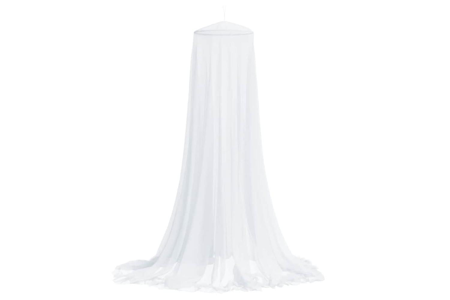 Vidaxl Mosquito Net For Bed 220 Mesh White 56x56x220 Cm-2