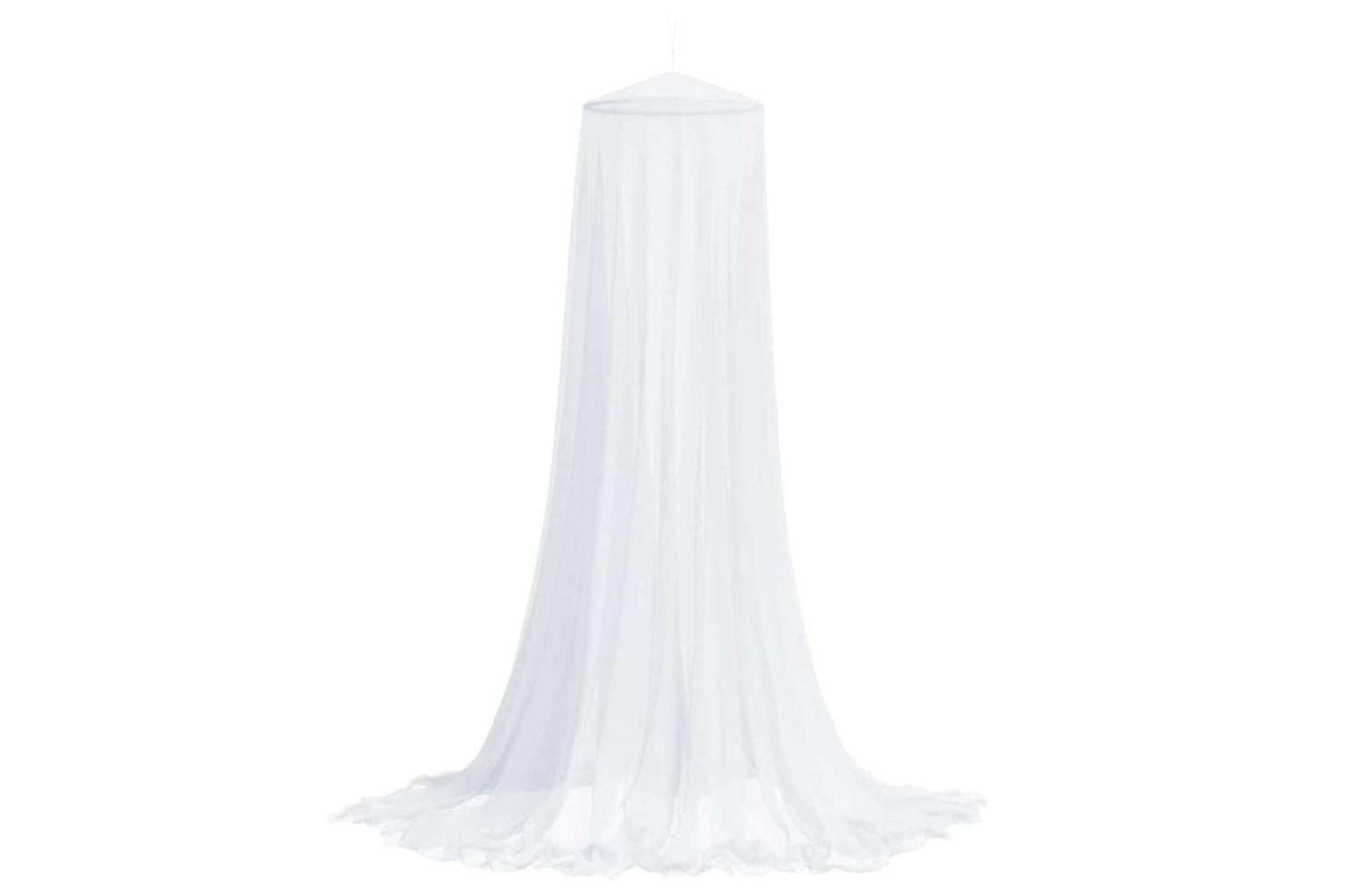 Vidaxl Mosquito Net For Bed 220 Mesh White 56x56x220 Cm-4