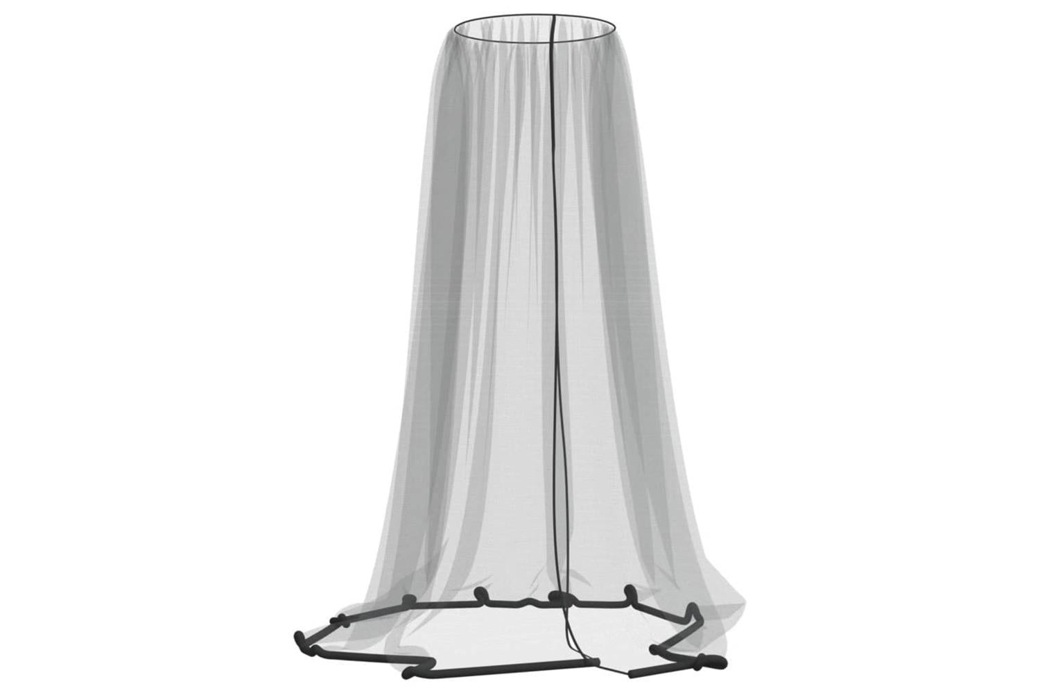 Vidaxl Mosquito Net For Umbrella 220 Mesh Black ÃŽÂ¦330x250 Cm
