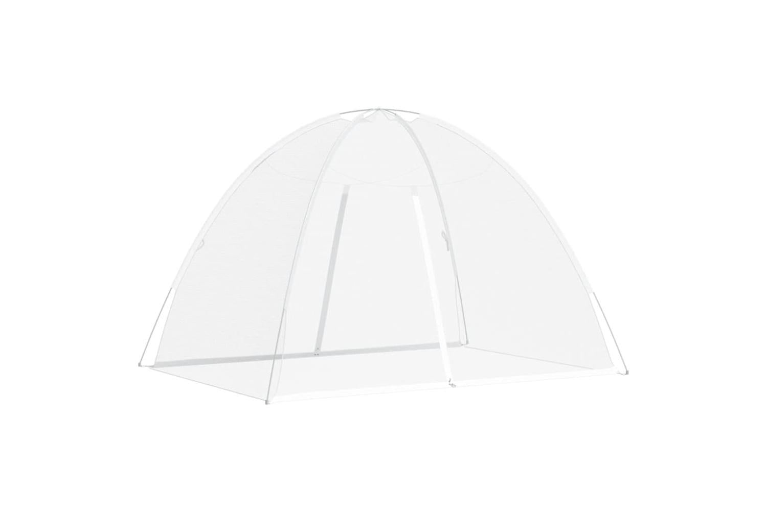 Vidaxl Mosquito Net Mongolia With Doors 220 Mesh White 200x150x140 Cm-2