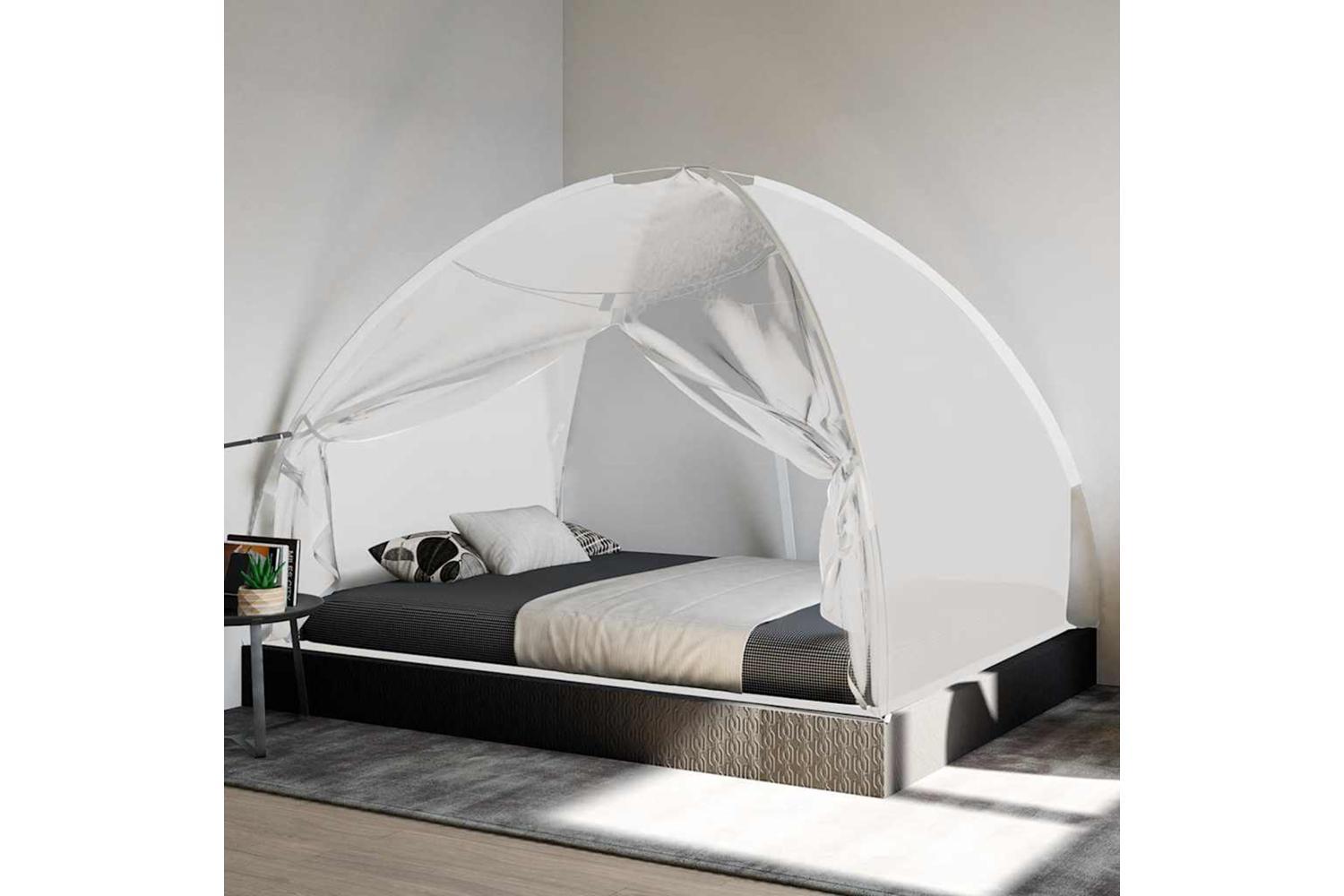 Vidaxl Mosquito Net Mongolia With Doors 220 Mesh White 200x150x140 Cm-3