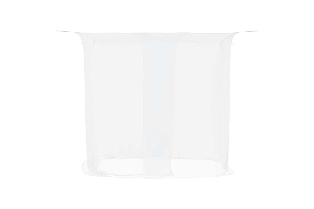 Vidaxl Hanging Mosquito Net 156 Mesh White 220x100x150 Cm-4