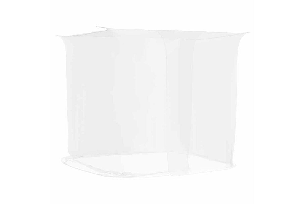 Vidaxl Hanging Mosquito Net 156 Mesh White 220x100x150 Cm-7
